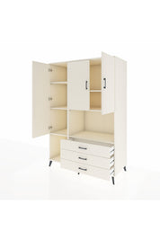 Kronos Dolap 6 Raflı 3 Çekmeceli 3 Kapaklı 132x59x195 Aytaşı-Aytaşı/Aytaşı