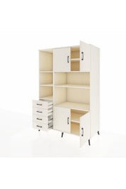 Kronos Dolap 8 Raflı 4 Çekmeceli 4 Kapaklı 132x59x195 Aytaşı-Aytaşı/Aytaşı