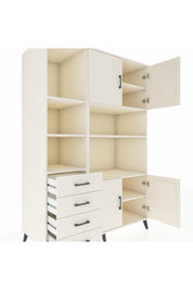 Kronos Dolap 8 Raflı 4 Çekmeceli 4 Kapaklı 132x59x195 Aytaşı-Aytaşı/Aytaşı