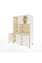 Kronos Dolap 8 Raflı 4 Çekmeceli 3 Kapaklı 132x59x195 Aytaşı-Aytaşı/Aytaşı