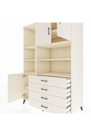 Kronos Dolap 8 Raflı 4 Çekmeceli 3 Kapaklı 132x59x195 Aytaşı-Aytaşı/Aytaşı