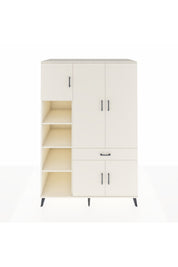 Kronos Dolap 8 Raflı Tek Çekmeceli 5 Kapaklı 132x59x195 Aytaşı-Aytaşı/Aytaşı