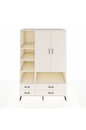 Kronos Dolap 8 Raflı 4 Çekmeceli 2 Kapaklı 132x59x195 Aytaşı-Aytaşı/Aytaşı