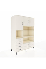 Kronos Dolap 9 Raflı 6 Çekmeceli 3 Kapaklı 132x59x195 Aytaşı-Aytaşı/Aytaşı