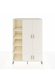 Kronos Dolap 6 Raflı 4 Kapaklı Tek Askılı 132x59x195 Aytaşı-Aytaşı/Aytaşı