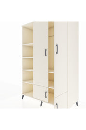 Kronos Dolap 6 Raflı 4 Kapaklı Tek Askılı 132x59x195 Aytaşı-Aytaşı/Aytaşı