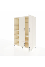 Kronos Dolap 6 Raflı 4 Kapaklı Tek Askılı 132x59x195 Aytaşı-Aytaşı/Aytaşı