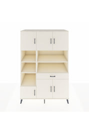 Kronos Dolap 10 Raflı Tek Çekmeceli 6 Kapaklı 132x59x195 Aytaşı-Aytaşı/Aytaşı