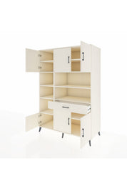 Kronos Dolap 10 Raflı Tek Çekmeceli 6 Kapaklı 132x59x195 Aytaşı-Aytaşı/Aytaşı