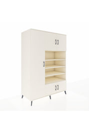 Kronos Dolap 10 Raflı 5 Kapaklı 132x59x195 Aytaşı-Aytaşı/Aytaşı