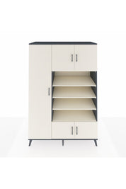 Kronos Dolap 10 Raflı 5 Kapaklı 132x59x195 Antrasit-Aytaşı/Aytaşı