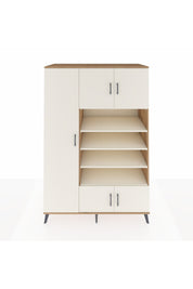 Kronos Dolap 10 Raflı 5 Kapaklı 132x59x195 Çam-Aytaşı/Aytaşı