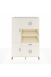 Kronos Dolap 10 Raflı Tek Çekmeceli 6 Kapaklı 132x59x195 Aytaşı-Aytaşı/Aytaşı