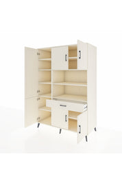 Kronos Dolap 10 Raflı Tek Çekmeceli 6 Kapaklı 132x59x195 Aytaşı-Aytaşı/Aytaşı