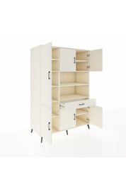 Kronos Dolap 10 Raflı Tek Çekmeceli 6 Kapaklı 132x59x195 Aytaşı-Aytaşı/Aytaşı