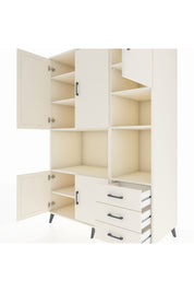 Kronos Dolap 9 Raflı 3 Çekmeceli 5 Kapaklı 132x59x195 Aytaşı-Aytaşı/Aytaşı