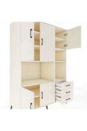 Kronos Dolap 9 Raflı 3 Çekmeceli 5 Kapaklı 132x59x195 Aytaşı-Aytaşı/Aytaşı