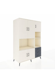 Kronos Dolap 9 Raflı 3 Çekmeceli 5 Kapaklı 132x59x195 Aytaşı-Aytaşı/Antrasit