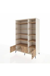 Kronos Dolap 10 Raflı 3 Kapaklı 132x59x195 Aytaşı-Çam/Çam