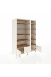 Kronos Dolap 10 Raflı 3 Kapaklı 132x59x195 Aytaşı-Aytaşı/Çam