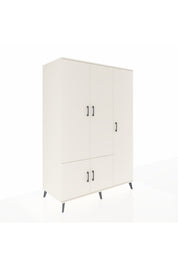 Kronos Dolap 7 Raflı 5 Kapaklı Tek Askılı 132x59x195 Aytaşı-Aytaşı/Aytaşı