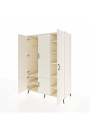 Kronos Dolap 7 Raflı 5 Kapaklı Tek Askılı 132x59x195 Aytaşı-Aytaşı/Aytaşı