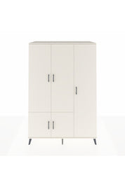 Kronos Dolap 7 Raflı 5 Kapaklı Tek Askılı 132x59x195 Aytaşı-Aytaşı/Antrasit