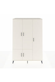 Kronos Dolap 7 Raflı 5 Kapaklı Tek Askılı 132x59x195 Aytaşı-Aytaşı/Çam