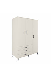 Kronos Dolap 6 Raflı 3 Çekmeceli Tek Askılı 132x59x195 Aytaşı-Aytaşı/Aytaşı