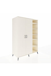 Kronos Dolap 7 Raflı 2 Kapaklı Tek Askılı 132x59x195 Aytaşı-Aytaşı/Aytaşı