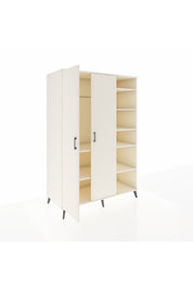 Kronos Dolap 7 Raflı 2 Kapaklı Tek Askılı 132x59x195 Aytaşı-Aytaşı/Aytaşı