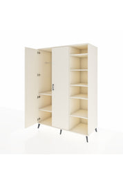 Kronos Dolap 7 Raflı 2 Kapaklı Tek Askılı 132x59x195 Aytaşı-Aytaşı/Aytaşı