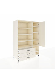 Kronos Dolap 9 Raflı 3 Çekmeceli Tek Kapaklı  132x59x195 Aytaşı-Aytaşı/Aytaşı