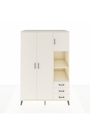 Kronos Dolap 5 Raflı 3 Çekmeceli Tek Askılı 132x59x195 Aytaşı-Aytaşı/Aytaşı