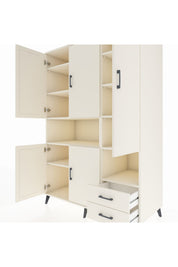 Kronos Dolap 10 Raflı 2 Çekmeceli 5 Kapaklı 132x59x195 Aytaşı-Aytaşı/Aytaşı