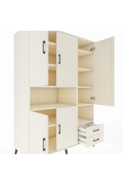 Kronos Dolap 10 Raflı 2 Çekmeceli 5 Kapaklı 132x59x195 Aytaşı-Aytaşı/Aytaşı