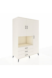 Kronos Dolap 7 Raflı 3 Çekmeceli 3 Kapaklı 132x59x195 Aytaşı-Aytaşı/Aytaşı