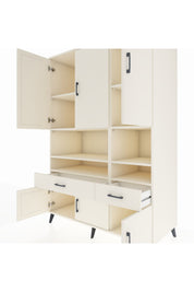 Kronos Dolap 8 Raflı 2 Çekmeceli 6 Kapaklı 132x59x195 Aytaşı-Aytaşı/Aytaşı