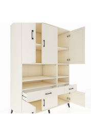 Kronos Dolap 8 Raflı 2 Çekmeceli 6 Kapaklı 132x59x195 Aytaşı-Aytaşı/Aytaşı