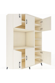 Kronos Dolap 10 Raflı 6 Kapaklı 132x59x195 Aytaşı-Aytaşı/Aytaşı