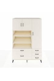 Kronos Dolap 9 Raflı 5 Çekmeceli 3 Kapaklı 132x59x195 Aytaşı-Aytaşı/Aytaşı