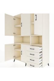 Kronos Dolap 7 Raflı 4 Çekmeceli 5 Kapaklı 132x59x195 Aytaşı-Aytaşı/Aytaşı