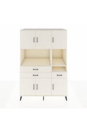 Kronos Dolap 9 Raflı 3 Çekmeceli 6 Kapaklı 132x59x195 Aytaşı-Aytaşı/Aytaşı