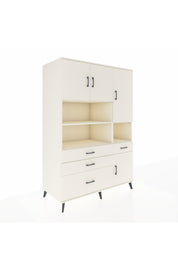 Kronos Dolap 9 Raflı 4 Çekmeceli 4 Kapaklı 132x59x195 Aytaşı-Aytaşı/Aytaşı
