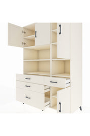 Kronos Dolap 9 Raflı 4 Çekmeceli 4 Kapaklı 132x59x195 Aytaşı-Aytaşı/Aytaşı