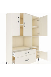 Kronos Dolap 7 Raflı 2 Çekmeceli 4 Kapaklı 132x59x195 Aytaşı-Aytaşı/Aytaşı