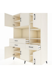 Kronos Dolap 10 Raflı 3 Çekmeceli 6 Kapaklı 132x59x195 Aytaşı-Aytaşı/Aytaşı