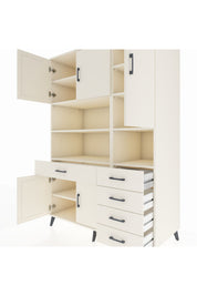 Kronos Dolap 9 Raflı 5 Çekmeceli 5 Kapaklı 132x59x195 Aytaşı-Aytaşı/Aytaşı