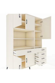 Kronos Dolap 9 Raflı 5 Çekmeceli 5 Kapaklı 132x59x195 Aytaşı-Aytaşı/Aytaşı