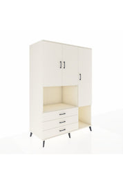 Kronos Dolap 6 Raflı 3 Çekmeceli 3 Kapaklı 132x59x195 Aytaşı-Aytaşı/Aytaşı